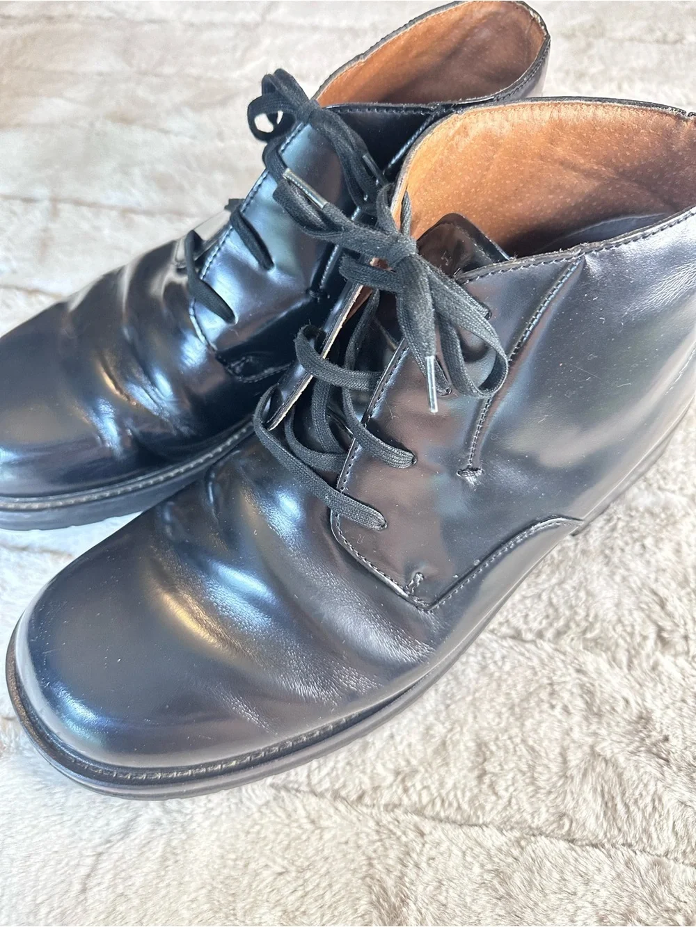 Tommy Hilfiger Black Men’s Chukka Boots, 13